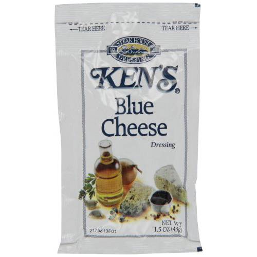 Ken’s Dressing, Blue Cheese, 1.5 Ounce, 60 Count