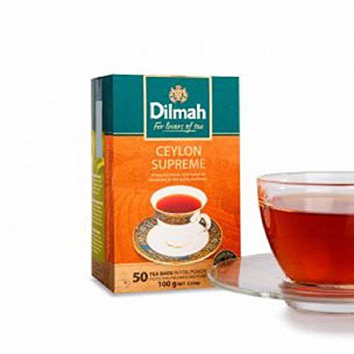 Dilmah Ceylon Supreme Ceylon Tea - 50 Tea Bags 100g