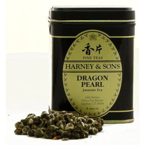 Dragon Pearl Jasmine, Loose tea in 4 Ounce tin