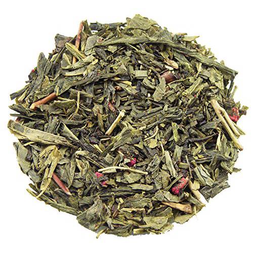 Bohemian Raspberry Loose Leaf Natural Flavored Green Tea (4oz)