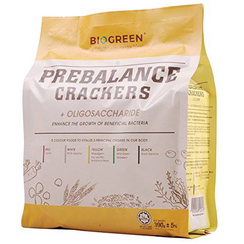 Biogreen Pre-Balance Crackers 390g (1 Pack)