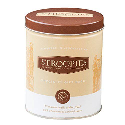Stroopies, Inc. Dark Chocolate Dipped Stroopwafel Tin