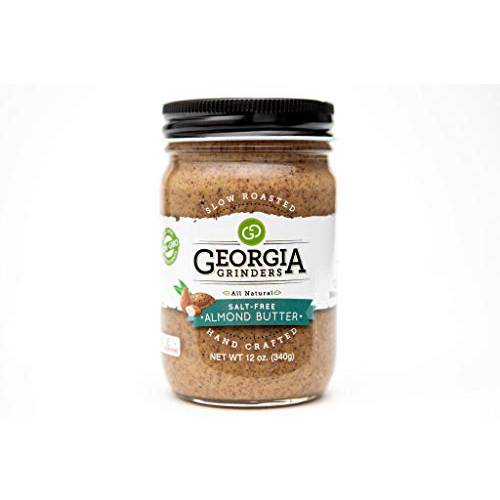 Georgia Grinders Almond Butter Salt Free (1 - 12oz jar)