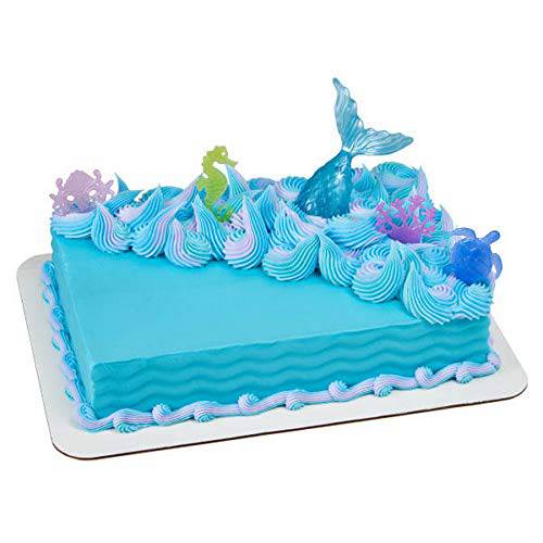 DecoPac Mystical Mermaid DecoSet Cake Topper, 1 SET, Mulitple