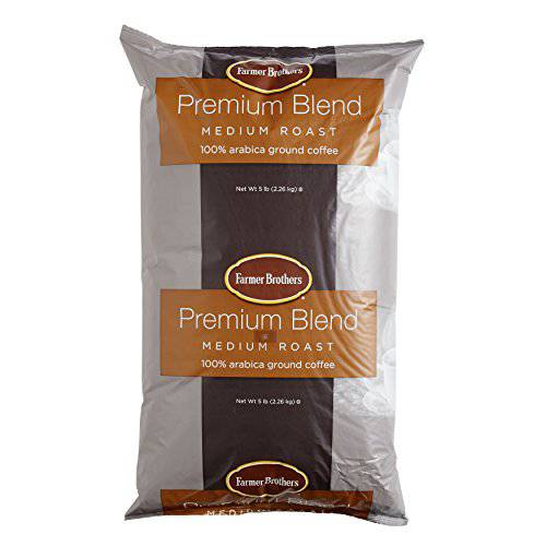 Farmer Brothers Premium Blend 100% Arabica Ground Coffee - 5 lb. Bag