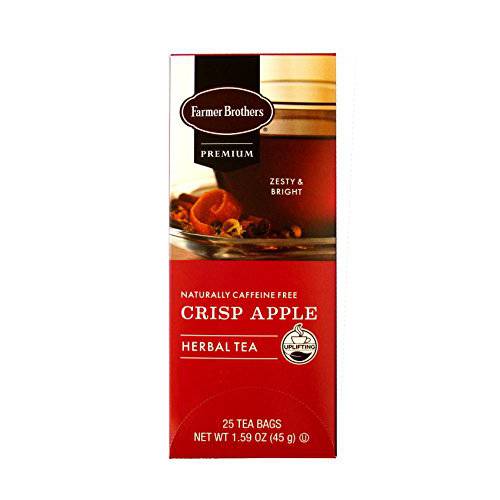 Farmer Brothers – Crisp Apple Herbal Tea – 25 Bags