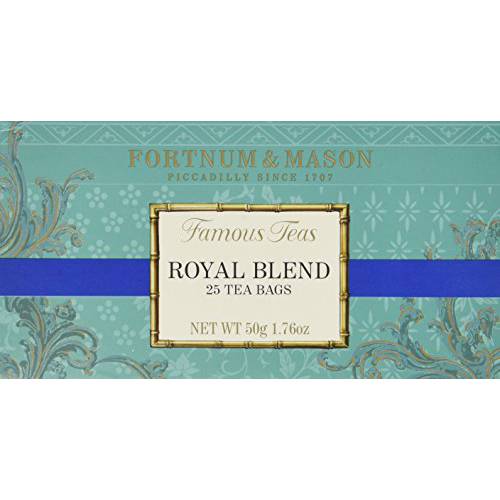 Fortnum and Mason British Tea. Royal Blend 25 Count Tea Bags (1 Pack) USA