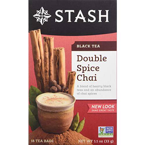 Stash Double Spice Chai Black Tea, 18 ct