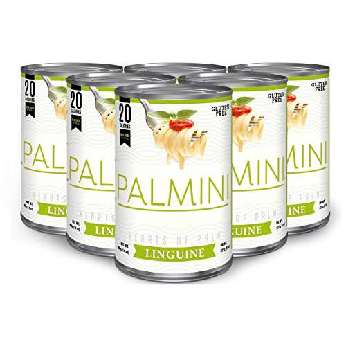 Palmini Low Carb Linguine | 4g of Carbs | As Seen On Shark Tank | Gluten Free | (Can, 6 unit)