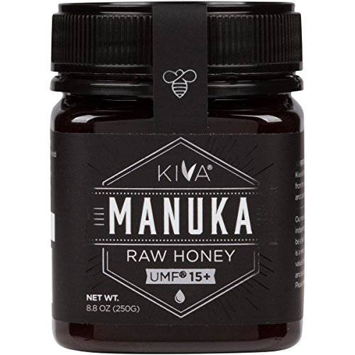 Kiva Raw Manuka Honey, Certified UMF 15+ (MGO 514+) - New Zealand (8.8 oz)