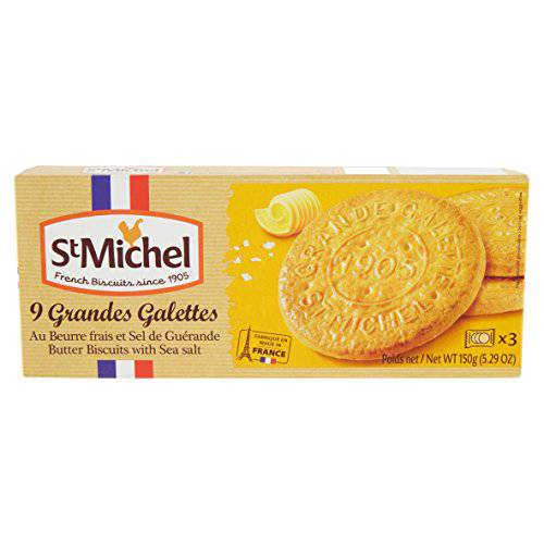 St Michel La Grande Galette Salted Butter, 5.3 Ounce