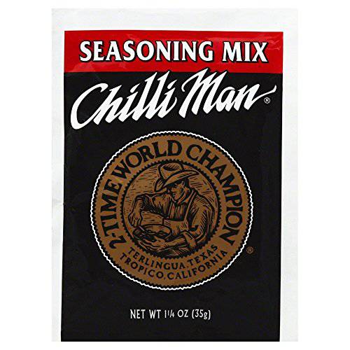 Chilli Man Seasoning Mix - 1.25 Ounce (Pack of 12) Original