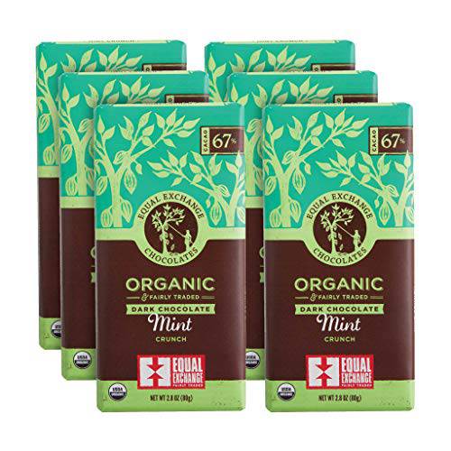 Equal Exchange Organic Mint Chocolate, 2.8-Ounce (Pack of 6)