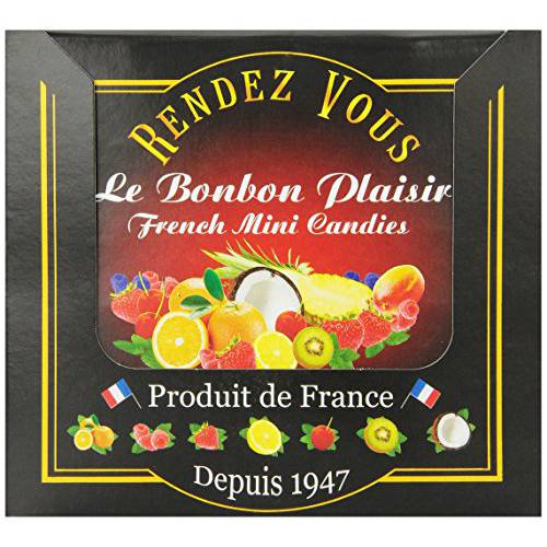 Rendez Vous Candies, Sour Cherry, 1.5-Ounce Tin (Pack of 12)