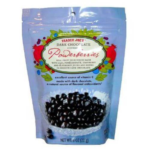 Trader Joe’s Dark Chocolate Covered Powerberries...8 Oz. Bag (Pack Of 2)