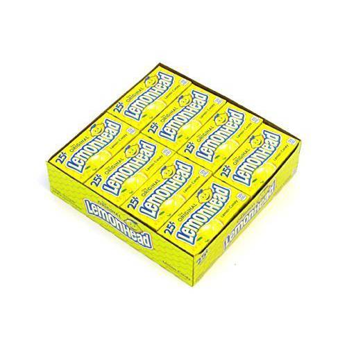 Lemonhead Candy - 0.9 oz Box (24 Boxes)