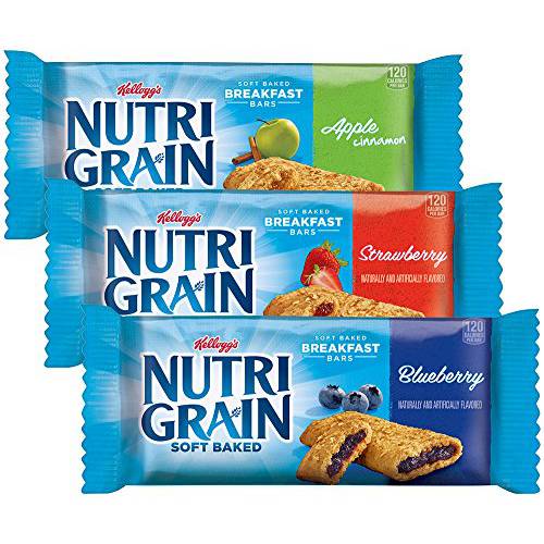 Kellogg’s Nutri-Grain Cereal Bars, 36 Count