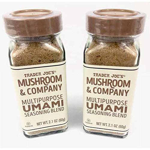 Trader Joe’s Mushroom & Company Multipurpose UMAMI Seasoning Blend NET WT. (2 Packs) 2.1 OZ