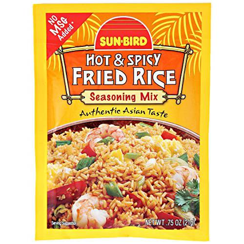 Sunbird Seasoning Mix, Hot & Spicy Fried Rice, 0.75 oz