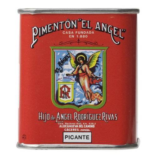 El Angel Smoked Hot Paprika from Spain (1 Pack)