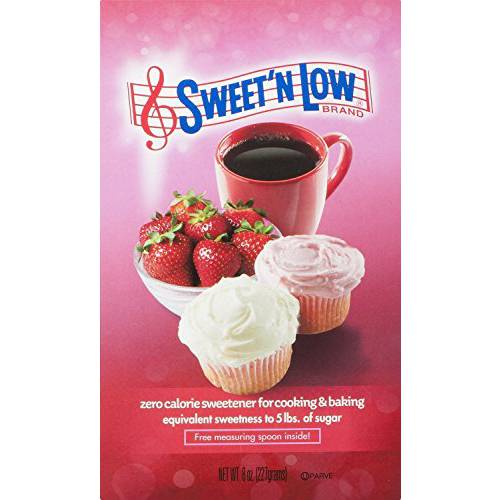 Sweet N Low, Zero Calorie Sweetener, Sugar Substitute, 8 oz. Box, 6 Pack