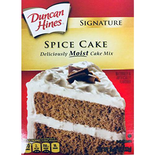Duncan Hines Signature Spice Cake Mix 15.25 oz (pack of 2)