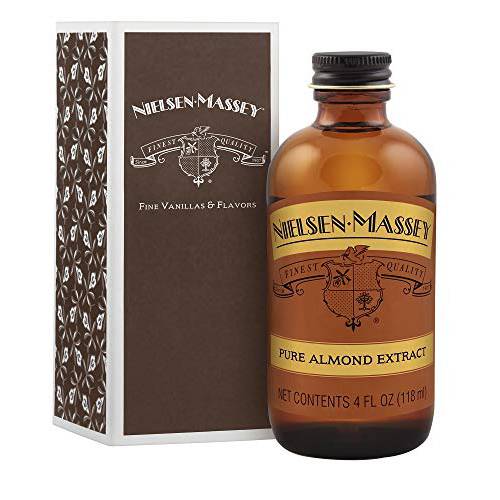 Nielsen-Massey Pure Almond Extract, with Gift Box, 4 ounces