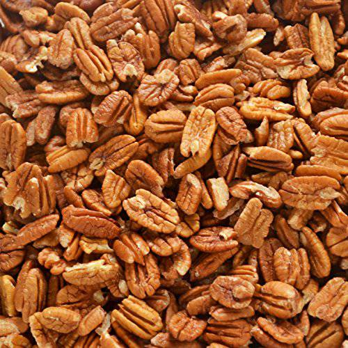 Fresh Shelled Texas Native Pecan Halves - Certified Pesticide-free and Wild-harvested, Bulk 5 Lb.