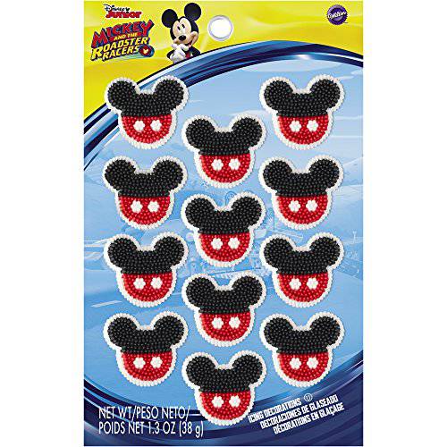 Wilton Mickey and The Roadster Racers Icing Decorations, Assorted