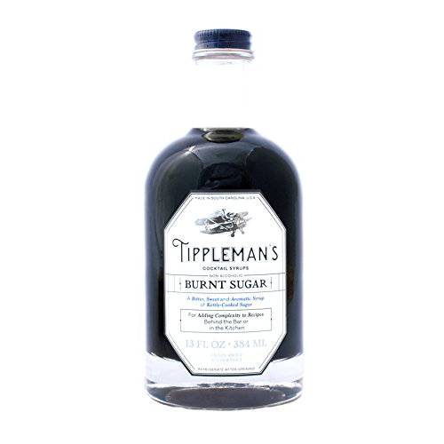 Tippleman’s Burnt Sugar Syrup - Non-Alcoholic Burnt Sugar Cocktail Mixer - Complex Cocktail Syrup for Bartending and Recipes - All Natural Ingredients - Makes 26 Cocktails