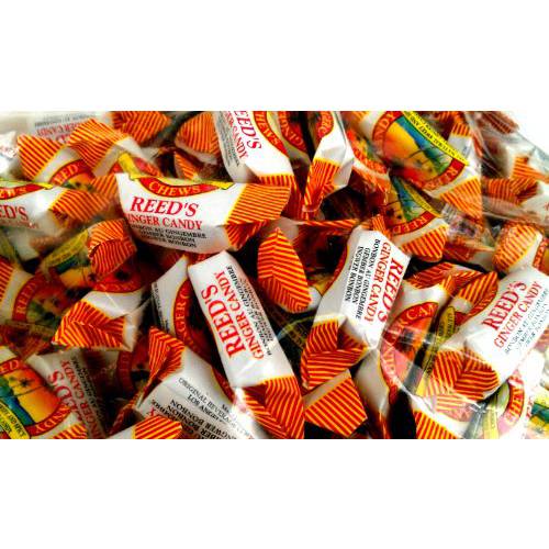 Reed’s Original Ginger Candy Chews, 16oz Bag