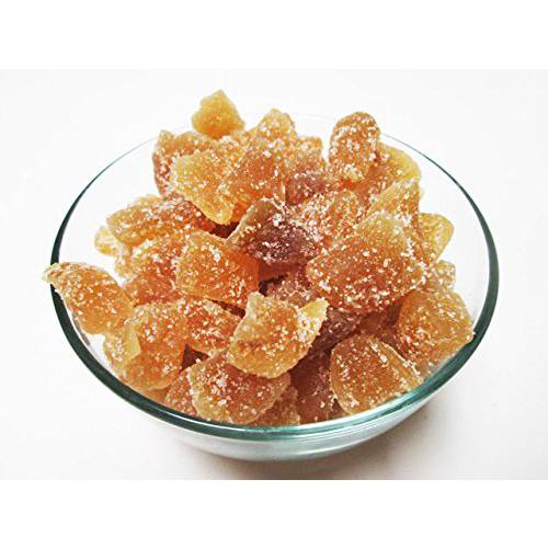 Crystallized Candied Ginger Chunks-Unsulfured, 2.5 pound