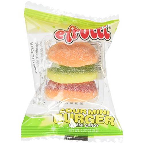 E.Frutti Sour Mini Burgers 1 pack 60 units