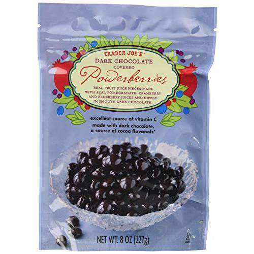 Trader Joe’s Dark Chocolate Covered Powerberries...8 Oz. Bag