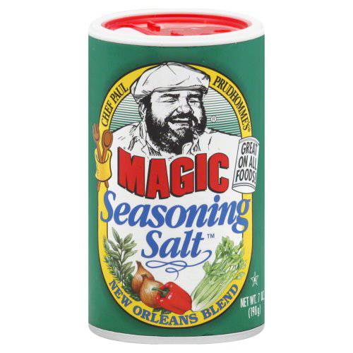 2 Pack: Chef Paul Prudhomme’s Magic Seasoning Salt New Orleans Blend  7 oz - PACK OF 2