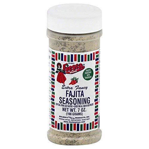 Bolner’s Fiesta Fajita Seasoning, 7 Ounces (Pack of 1)