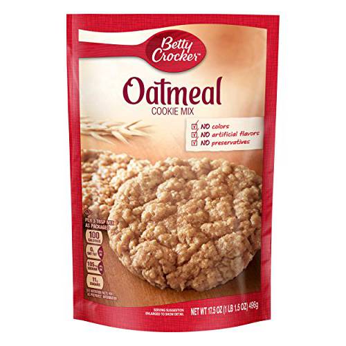 Betty Crocker Cookie Mix, Oatmeal, 17.5 oz