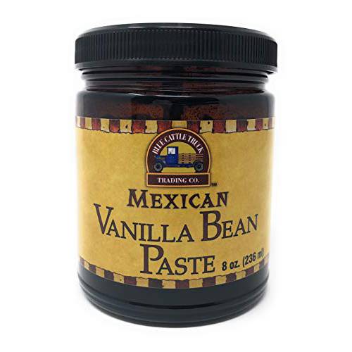 Blue Cattle Truck Trading Co. Gourmet Mexican Vanilla Bean Paste, 8 Ounce (Measured by Weight)