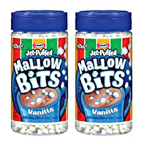 Kraft Jet-Puffed Mallow Bits Vanilla Marshmallows (Pack of 2)
