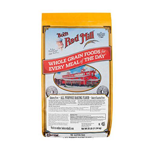 Bob’s Red Mill Bulk Flour, All Purpose, Gluten Free, 25 Pound