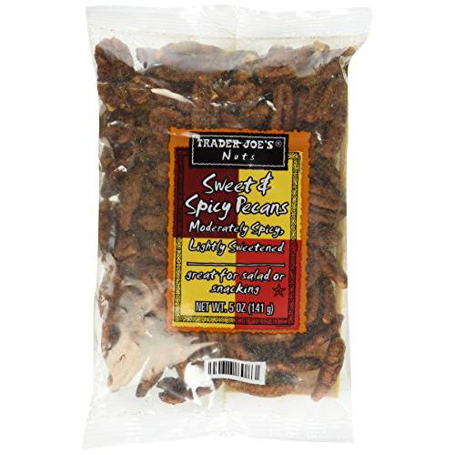 Trader Joe’s Sweet and Spicy Pecans, 5 Ounce Bag (Pack of 3)