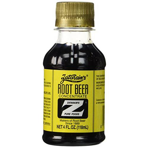 Zatarain’s Root Beer Concentrate, 4 Ounce Plastic Bottle