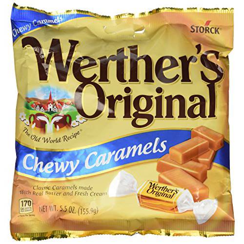 Werther’s Original, Chewy Caramels 5 Ounce (2 Pack)