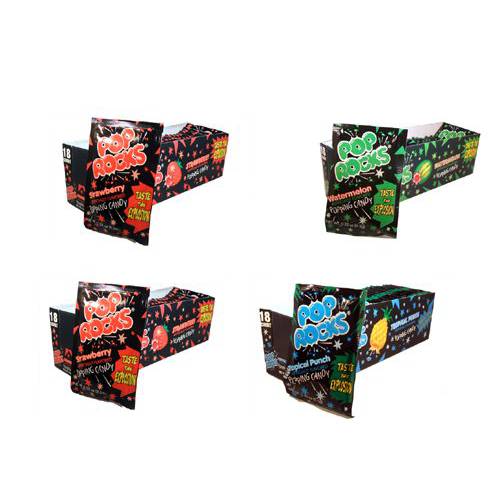 Pop Rocks Popping Candy, (72-.33 Ounce Pouches Per Order)