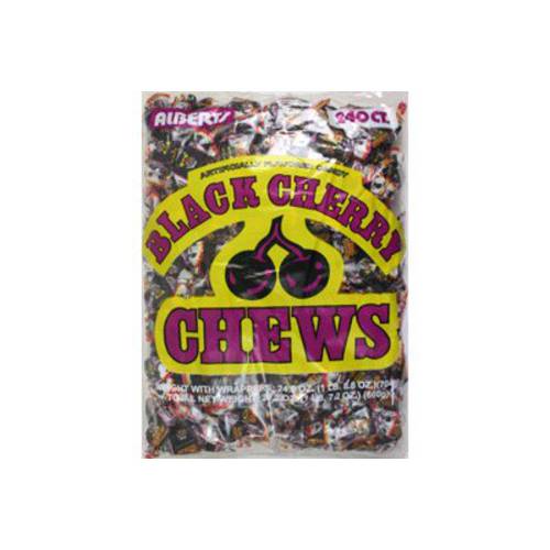 Albert’s Chews Black Cherry 240 Piece Bag