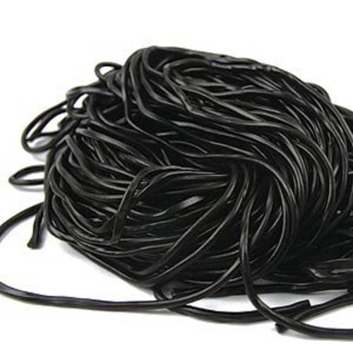 Black Laces* 2 Pound Bag, Quality Licorice Laces Gustafs