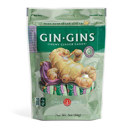 Ginger People Ginger Chew Bag, 6 pack