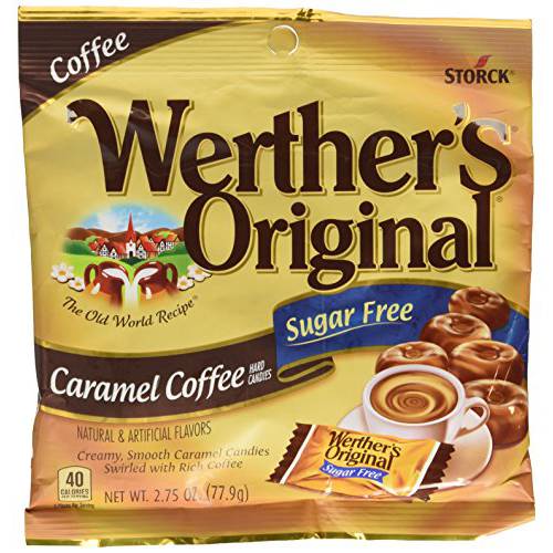 Werther’s Original - Coffee Caramel - Sugar Free Hard Candies