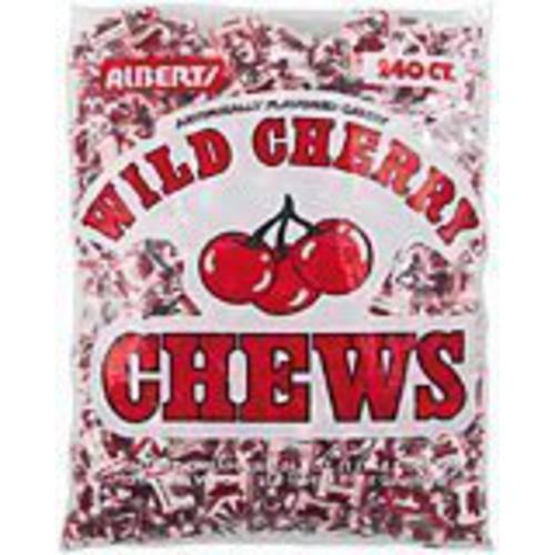 Albert’s Fruit Chews - Wild Cherry Flavor (240 Candies)
