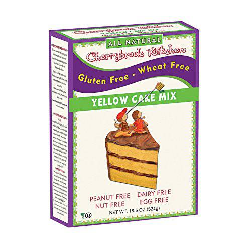 Cherrybrook Kitchen Gluten Free Yellow Cake Mix, 16 oz (Pack of 6)